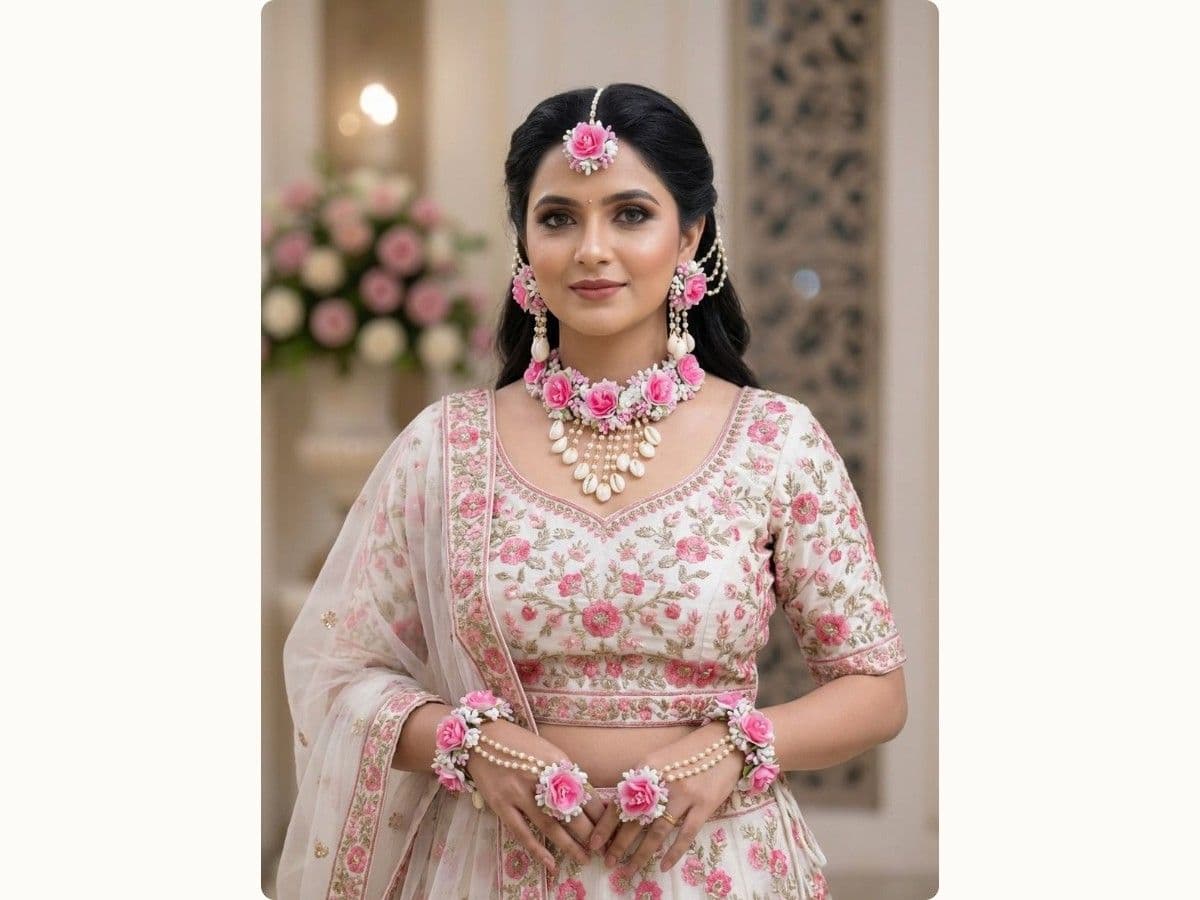 Real Flower Jewellery for Haldi or Artificial: Which Should You Choose?
