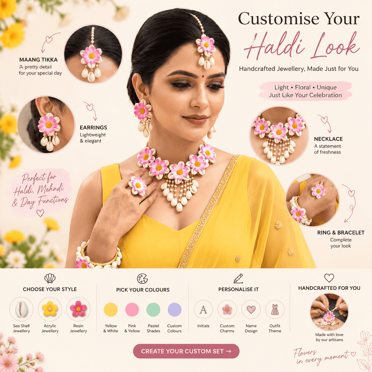 Customise Your Own Haldi Jewellery